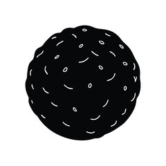 3d render of a sphere with a ball