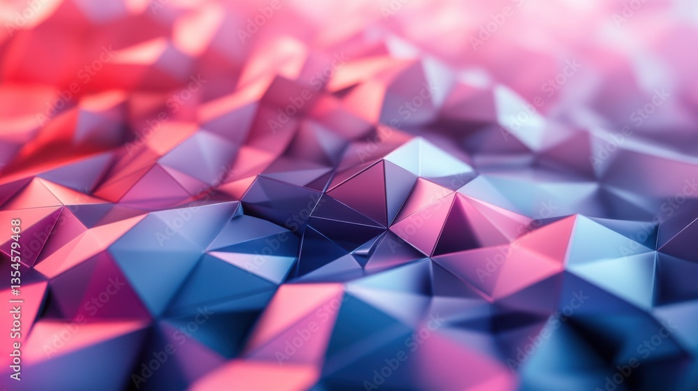 Poster geometric patterns align perfectly for a futuristic web design