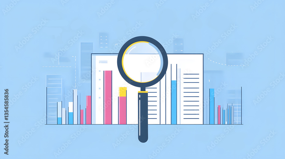 Aufkleber digital data analytics and seo optimization for business performance and growth