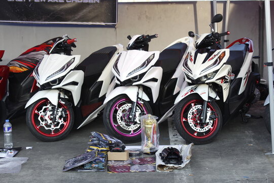 Honda click at united auto passion in Pasig, Philippines