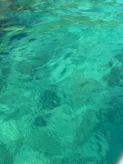 blue water surface in sea
