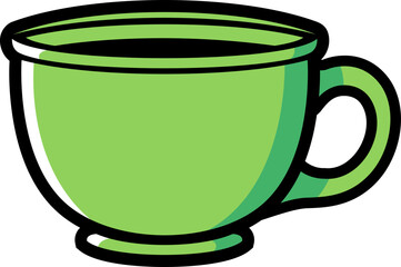 hot coffee and tea cup 