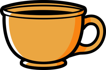 hot coffee and tea cup 