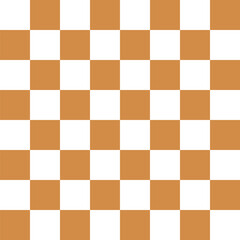 Brown and white chessboard art chess background