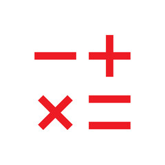 Obraz premium calculator icon