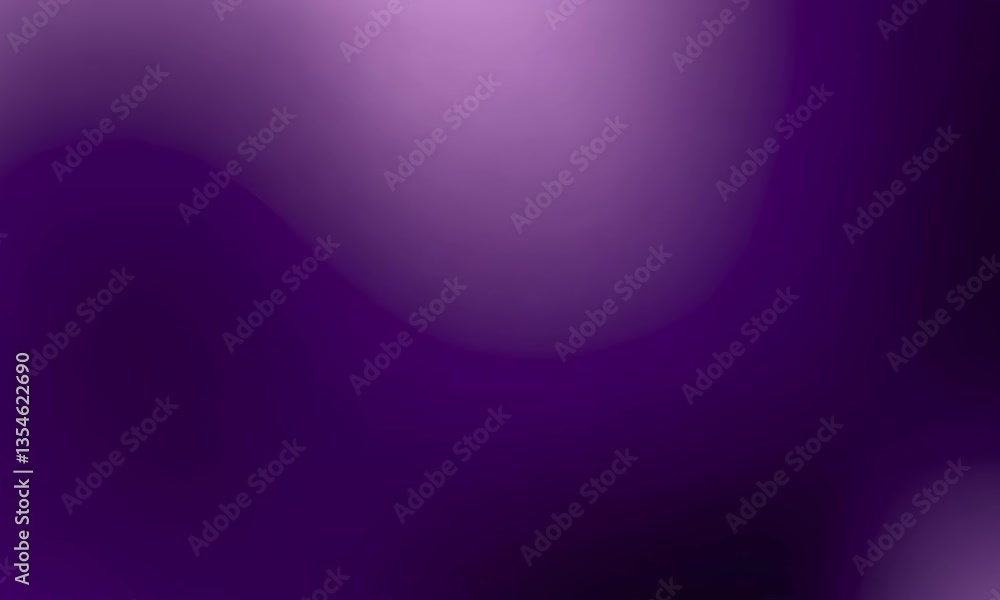 Poster abstract gradient background with smooth color transitions in purple tones, for creative projects