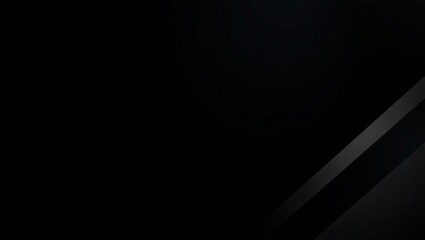 abstract black background with low light effect, Generative AI