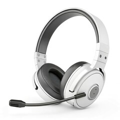 headphones isolated on white