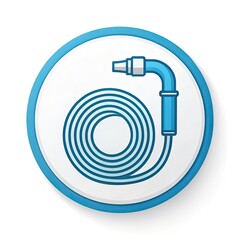 hose on a white background