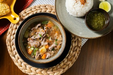 Nusantara indonesian traditional food chef south east asia