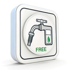 hose on a white background