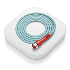 hose on a white background