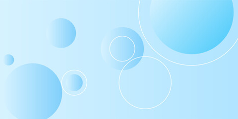 Abstract geometric background gradient soft light blue bokeh for Graphic Business background hitech technology digital design illustration web template background backdrop desktop wallpaper bubbles