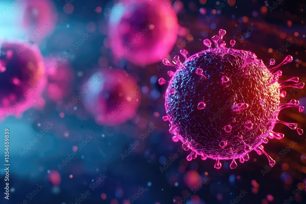 Poster exploring cellular dynamics in a high-tech laboratory advanced cell culture techniques and their imp