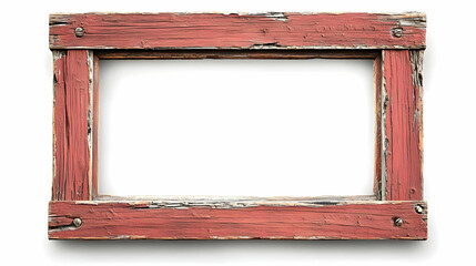 Rustic wooden picture frame