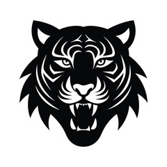 tiger head vector 