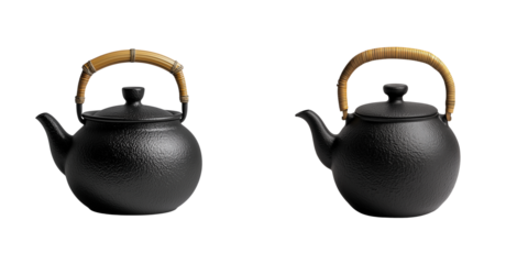 Minimalist teapot display elegant home kitchen product photography