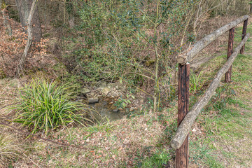 Die Landschaft in und um der Bergwerkswüstungszone im Eschweiler Wald
