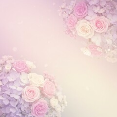 There Are Many Pink And White Flowers In A Vase