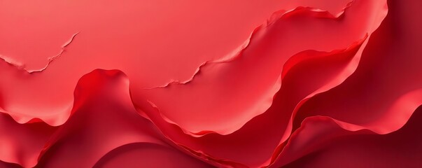 Fototapeta premium Elegant red pastel paper with subtle sheen and smooth surface, elegant, paper