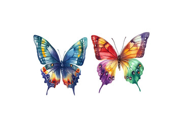 Beautiful Butterflies Collection - Transparent Background