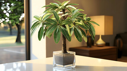 Indoor plant in modern setting