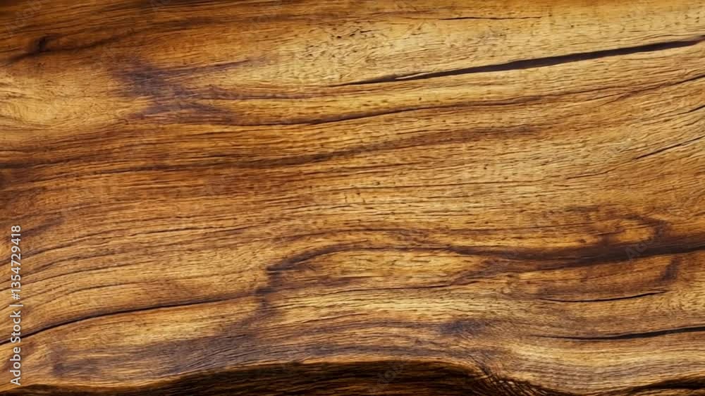 Poster rustic wooden surface with unique texture and grain displayed on a plain background for design, craf