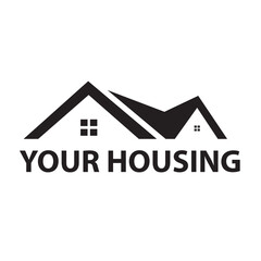 Company home logo design and vector template 