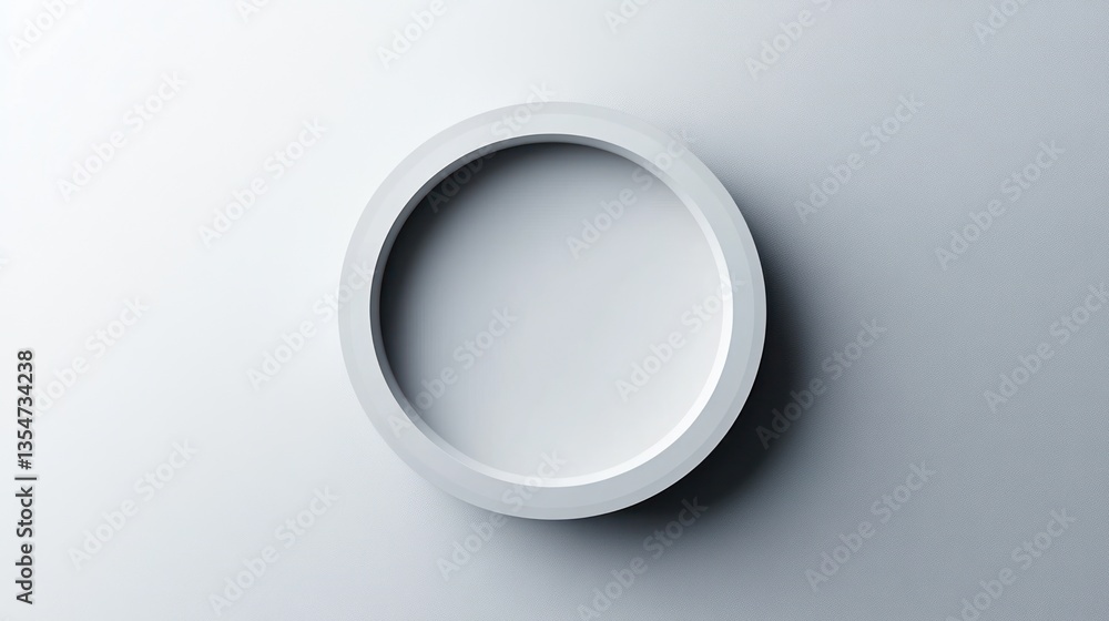 Aufkleber abstract circular frame on light background. possible use stock photo