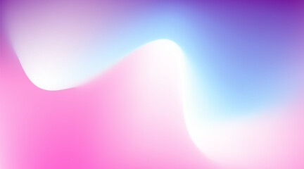 Holographic soft mesh background Trendy wallpaper with blurred shapes for poster website advertising