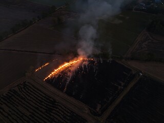 Climate change, Agriculture burning release carbon