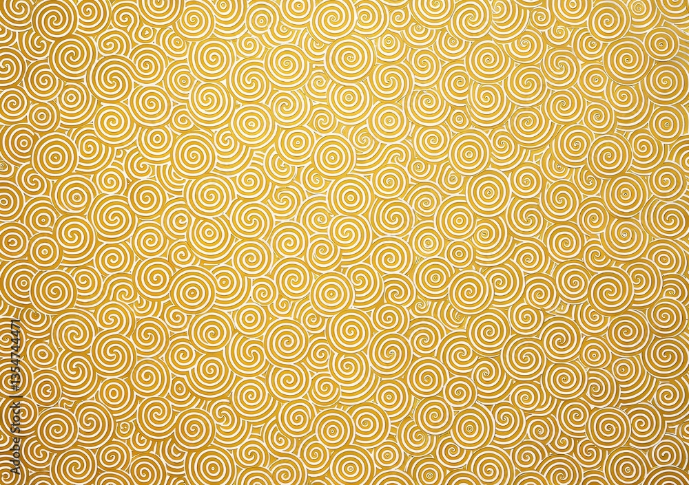 Poster golden spiral pattern abstract swirl texture background