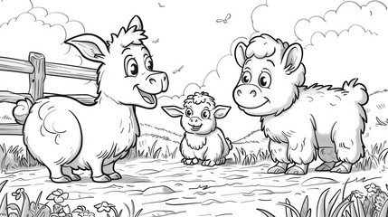 dog and cat vector illustration