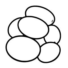 Minimalist Overlapping Shapes An Abstract Exploration of Form and Negative Space