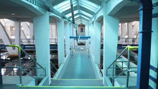 This is the heart of water treatment. Water gets filtered and checked here before flowing clean into taps across the city.