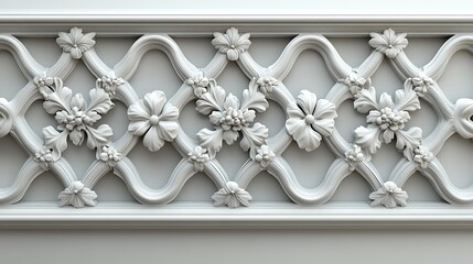 Professional rendering of decorative lattice overlays emphasizing multidimensional layers of geometric and botanical forms