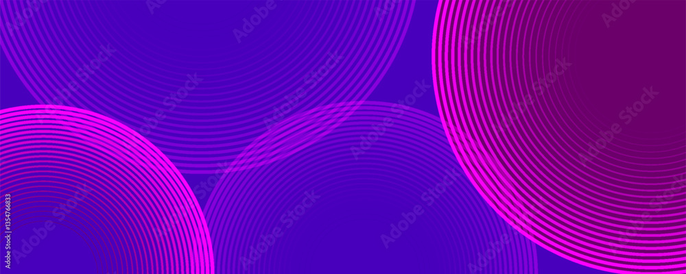 Poster abstract dot halftone purple color pattern gradient texture background. used for graphics pop art co
