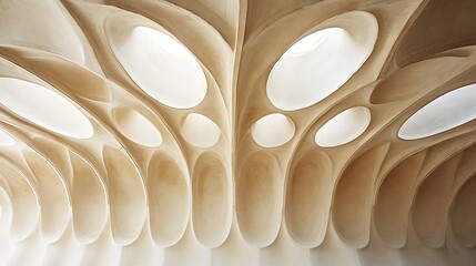 Professional study of ornamental ribs showcasing structured rhythmic designs in vaulted ceilings for intricate architectural beauty