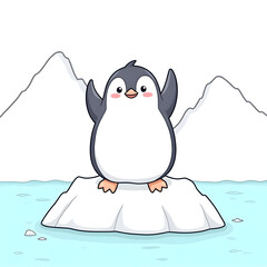 The smooth, bold outlines and minimalist design ensure an easy and enjoyable coloring session, making this illustration perfect for beginner colorists and detailed artists alike. 