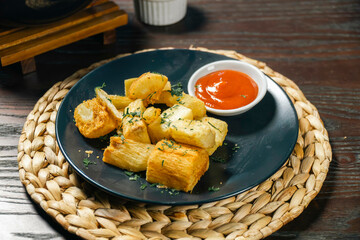 Indonesian snack traditional asian food restaurant