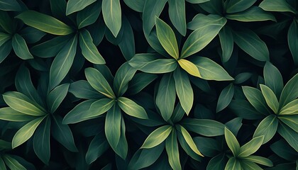  Lush Green Leaf Background