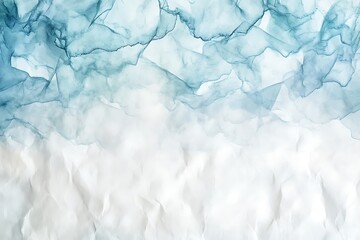 Obraz premium Abstract blue and white watercolor texture.