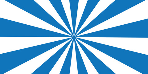Comic radial background. Blue Comics rays background. Vector summer backdrop illustrations.