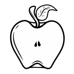 apple icon vector illustration