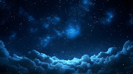 Celestial Sky Meditation Peaceful Clouds
