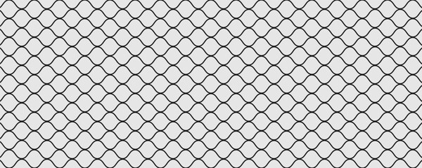Fototapeta premium Mesh texture for fishing nets. Seamless pattern for sportswear or soccer goal, volleyball net, basketball hoop, hockey, athletics. Abstract net background for sports. vector ilustration