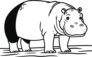 rhino vector illustration