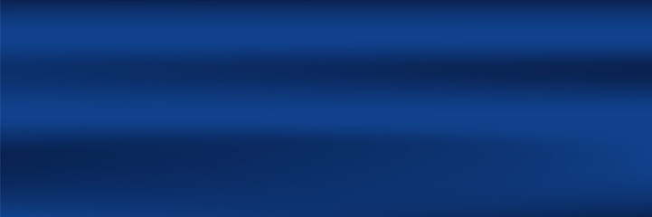 Silk satin fabric. Navy blue color. Abstract dark elegant background with space for design. Soft wavy folds. Drapery. Gradient. Light lines. vector
