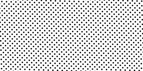 Seamless monochrome dotted texture. Vector polka dot pattern modern pattern sport © Muhammad
