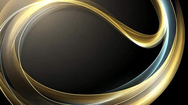 Futuristic Abstract Vector Design With Dynamic Lines and Gradients Generative AI